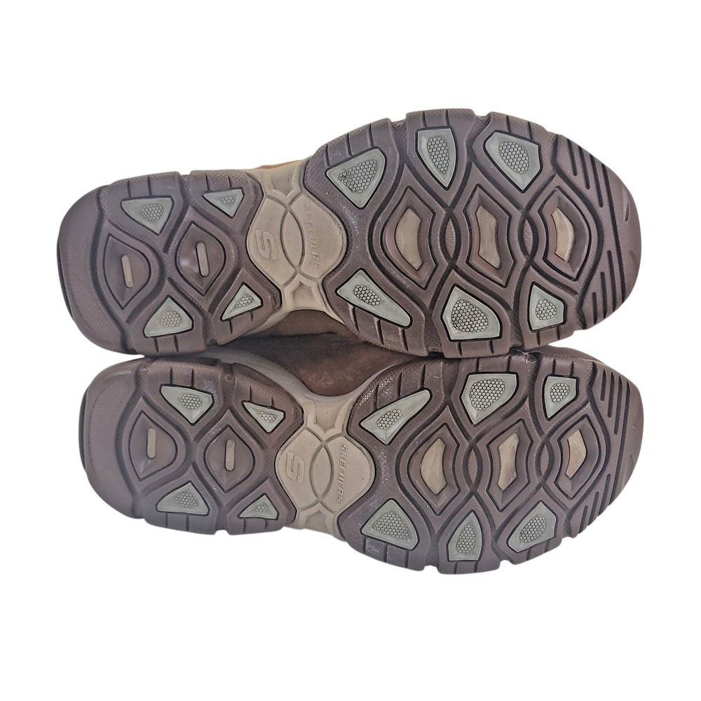 Skechers Women's Glide Step Atlanta Hiking Shoes Size 8.5 Brown Leather - Picture 12 of 12